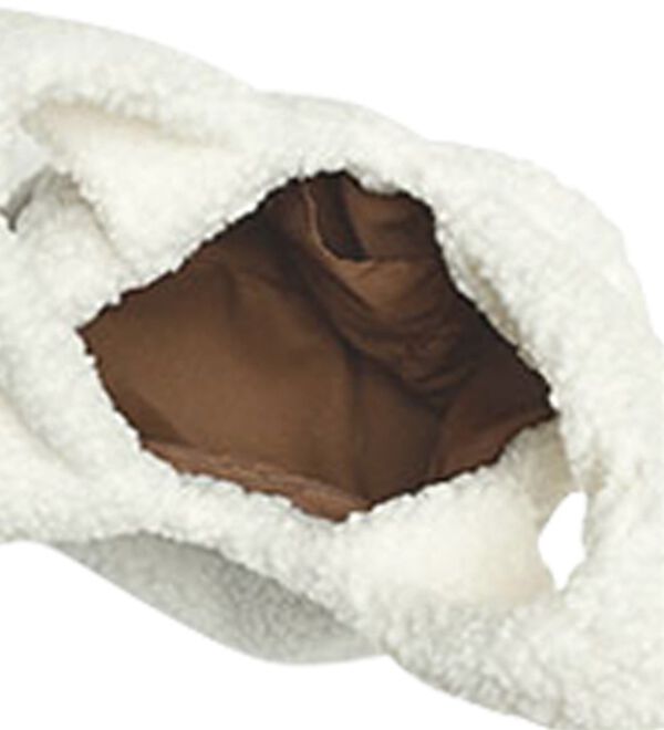 RANAN（ラナン）の「もこもこファーミニトートバッグ（ハンドバッグ）」｜詳細画像