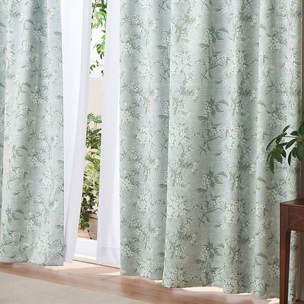 「簡単！素敵にコーディネート１級遮光＆機能レースカーテン「フローリオ」（ドレープカーテン）」｜詳細画像