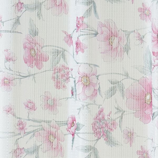 「簡単！素敵にコーディネート　カーテン＆ボイルレースセット＜ボタニカルグリーン・ボタニカルフラワー・ボタニカルブルー＞（ドレープカーテン）」｜詳細画像