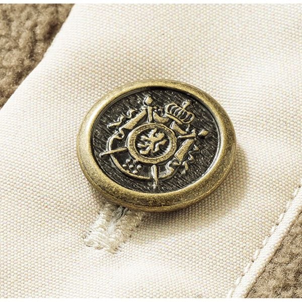 ルフラン（ルフラン）の「ボタン使いのフリースプルオーバー（カットソー）」｜詳細画像