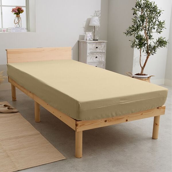 iellio（イエリオ）の「防ダニカラフルリバーシブル布団カバーリング＜掛布団カバー・ボックスシーツ・枕カバー・オールシーズン＞（敷布団カバー・シーツ）」｜詳細画像