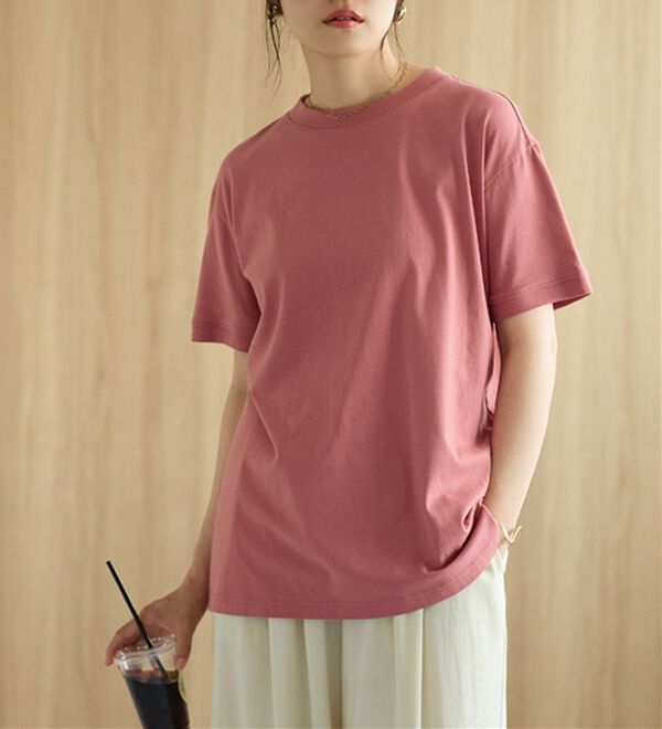 BELLUNA（ベルーナ）の「綿１００％大人顔サマ見えＴシャツ（Tシャツ）」｜詳細画像