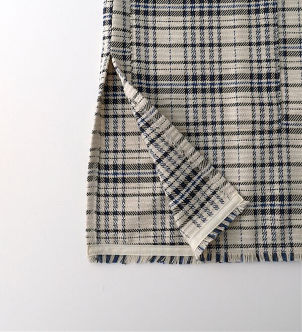 BELLUNA（ベルーナ）の「ツイード調チェック柄ベスト（ベスト）」｜詳細画像