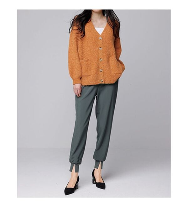 RANAN（ラナン）の「カラーオーバーカーディガン（ニットカーディガン）」｜詳細画像