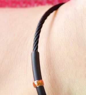 ルフラン（ルフラン）の「＜サルバトーレベルサーニ＞ブレスレット（ブレスレット・バングル）」｜ブラック