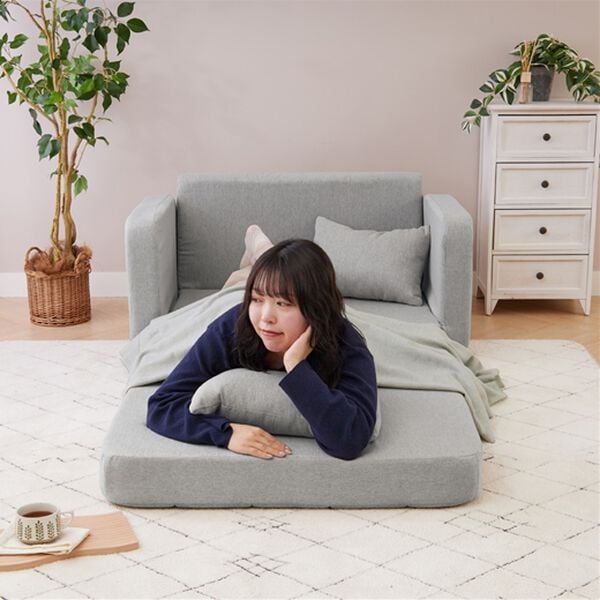 iellio（イエリオ）の「２人掛コンパクトソファベッドｓｏａｈソア（ソファ）」｜詳細画像