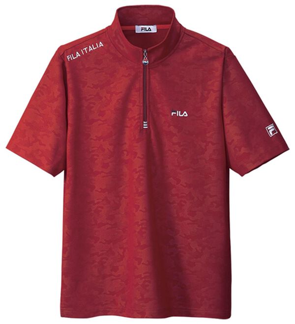 「＜フィラ＞コーデ済アンダー付迷彩ポロ（メンズポロシャツ）」｜詳細画像