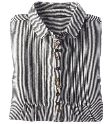 BELLUNA（ベルーナ）の「綿１００％ダブルガーゼブラウス（ブラウス）」