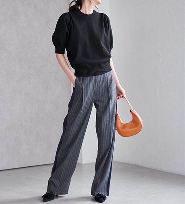 RANAN（ラナン）の「ボリュームパフスリーブニットトップス（ニット・セーター）」｜詳細画像