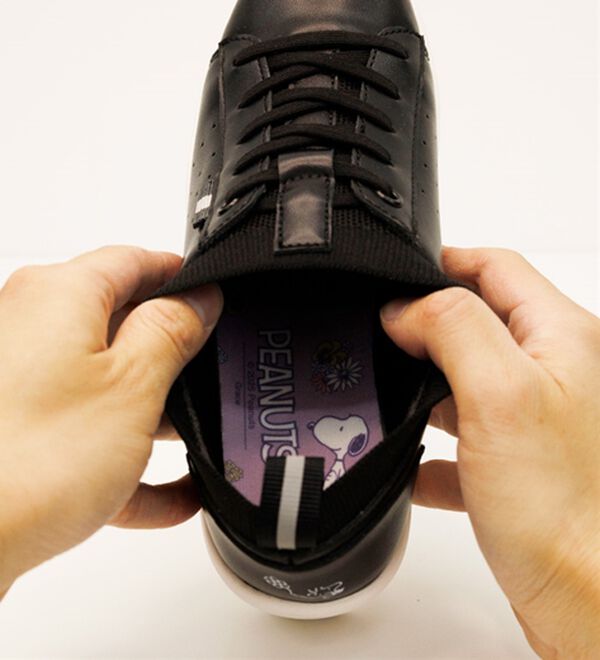 BELLUNA（ベルーナ）の「＜ピーナッツ＞履き口ゴムスニーカー（スニーカー）」｜詳細画像