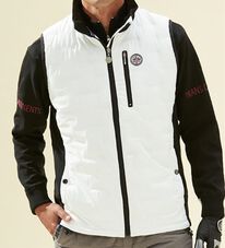 「＜トランスコンチネンツゴルフ＞ヒーター付きアクティブベスト（メンズベスト）」