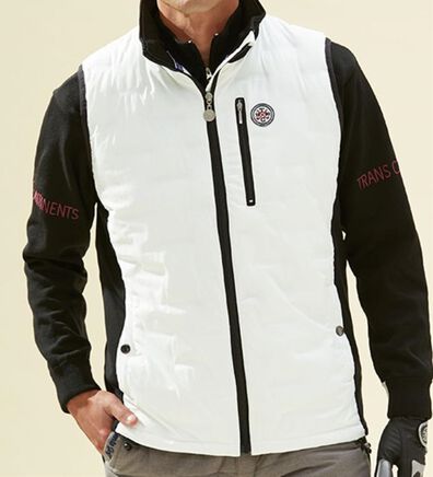 「＜トランスコンチネンツゴルフ＞ヒーター付きアクティブベスト（メンズベスト）」