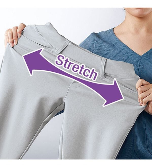 BELLUNA（ベルーナ）の「ジャストフィット楽々サマーパンツ（フルレングスパンツ）」｜詳細画像