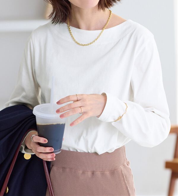 柔らか綿100％大人キレイTシャツ - ベルーナ【公式】 