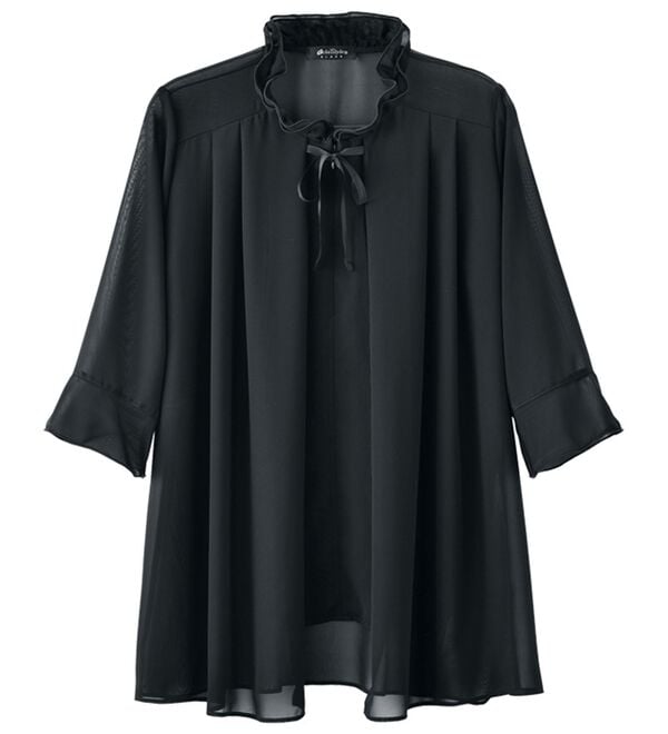 「洗えるサマーシフォンチュニック（チュニック）」｜詳細画像