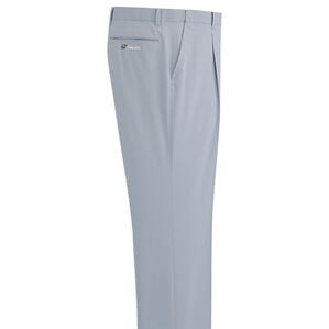 「＜ゴールデンベア＞しわになりにくい綿タッチスラックス（メンズスラックス）」｜サックス