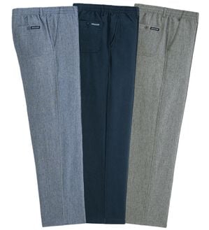 「【３本組】涼やか楊柳リラックスパンツ（メンズルームウェア）」｜3本組