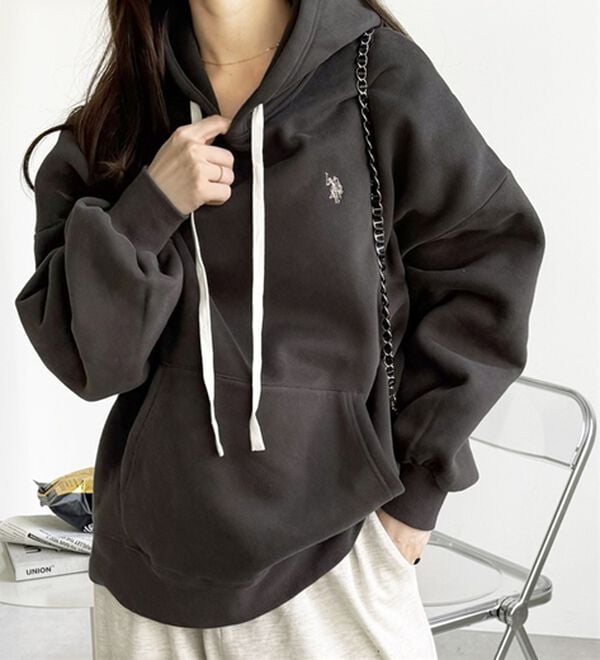 GeeRA（ジーラ）の「【U.S. POLO ASSN.】フード刺繍裏起毛パーカー（パーカー）」｜詳細画像