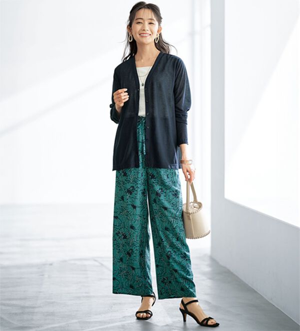 BELLUNA（ベルーナ）の「持ち運びに便利！ＵＶ対策シアーカーディガン（その他カーディガン）」｜詳細画像