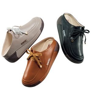 BELLUNA（ベルーナ）の「＜ｍｏｚ＞サッと履けてラクミュール（サンダル・ミュール）」｜詳細画像