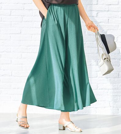 VINNO（ヴィノ）の「ストレッチ素材・楊柳ラクかるパンツ（その他パンツ）」