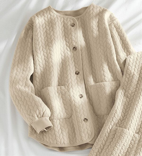LAVIENNE（ラヴィエンヌ）の「キルティングカーディガン（ブルゾン）」｜詳細画像