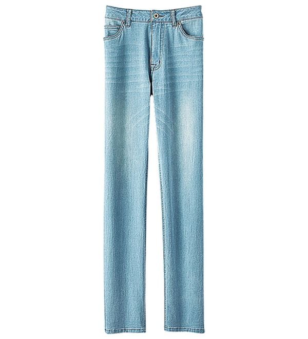 BELLUNA（ベルーナ）の「ヒンヤリ冷感！ライトオンスジーンズ（フルレングスパンツ）」｜詳細画像