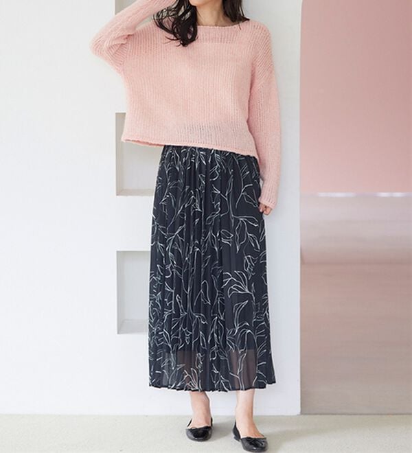 RANAN（ラナン）の「モヘアタッチローゲージシアーニット（ニット・セーター）」｜詳細画像