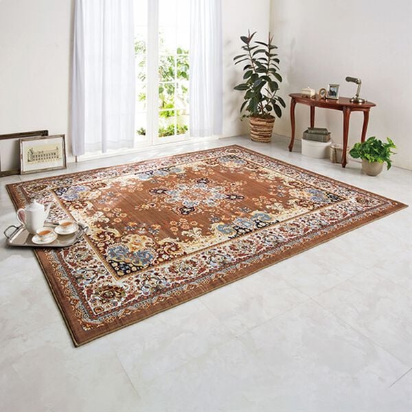 「【４／３０まで早割】厚みが選べる高級柄プリントはっ水カーペット（カーペット）」｜詳細画像