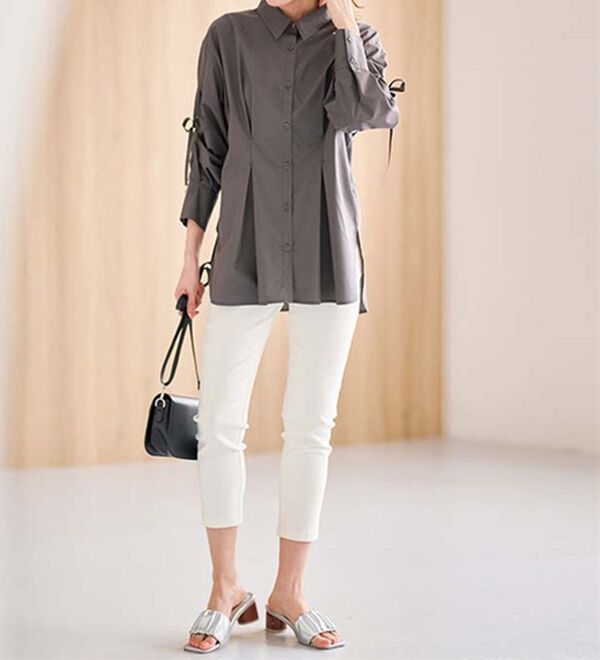 RANAN（ラナン）の「【4つの機能付】美脚クロップドパンツ（クロップドパンツ）」｜詳細画像