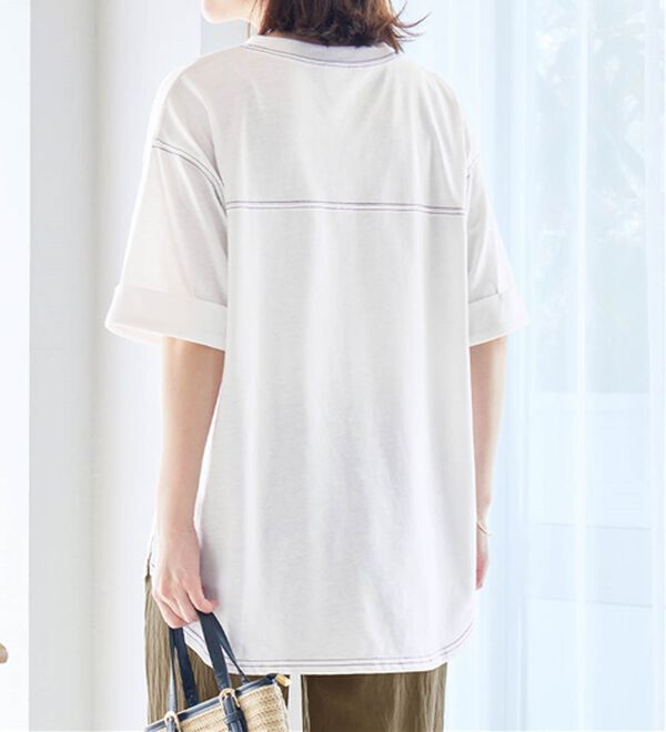 Viola e Viola（ヴィオラ エ ヴィオラ）の「【アンブロ】ビッグシルエットＴシャツ（Tシャツ）」｜詳細画像