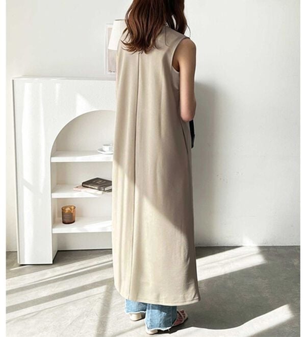 GeeRA（ジーラ）の「３ＷＡＹジップデザインジレワンピース（ジレ）」｜詳細画像