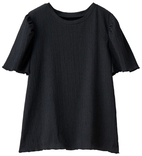 RANAN（ラナン）の「ギンガムチェック楊柳Ｔブラウス（カットソー）」｜詳細画像