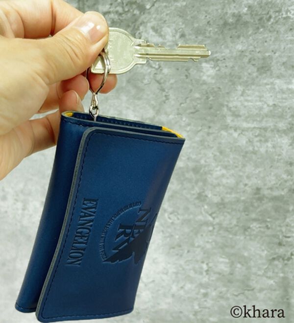 「エヴァンゲリオン本革キーケース<EVANGELION>（メンズ財布・パスケース）」｜詳細画像