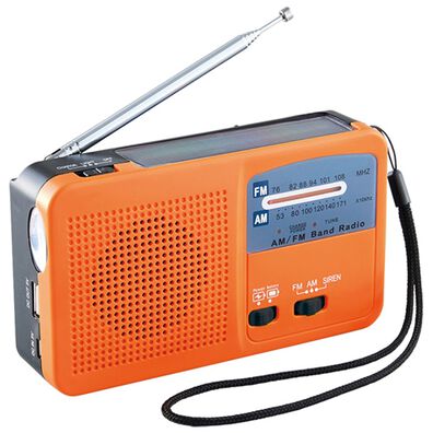 「機能充実！マルチコンパクトラジオ（テレビ・オーディオ・カメラ機器）」