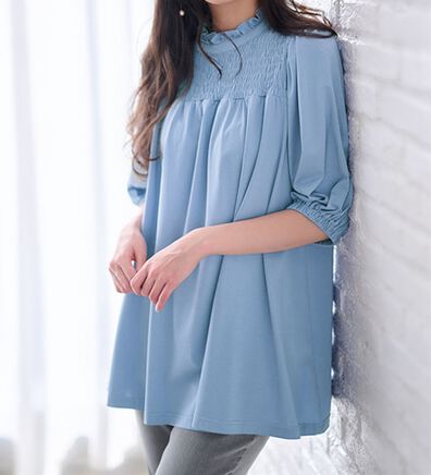 RANAN（ラナン）の「シャーリングパフスリーブチュニック（チュニック）」