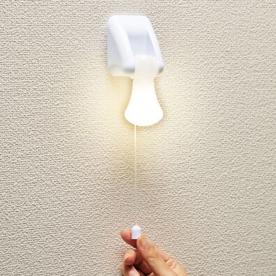「電池式紐付きライト３個組（照明・ライト）」