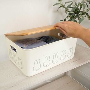 iellio（イエリオ）の「ミッフィー収納ケース（小物・小型収納）」｜L