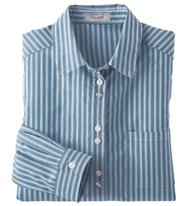 BELLUNA（ベルーナ）の「アイロンいらずの形態安定シャツ（シャツ）」｜詳細画像