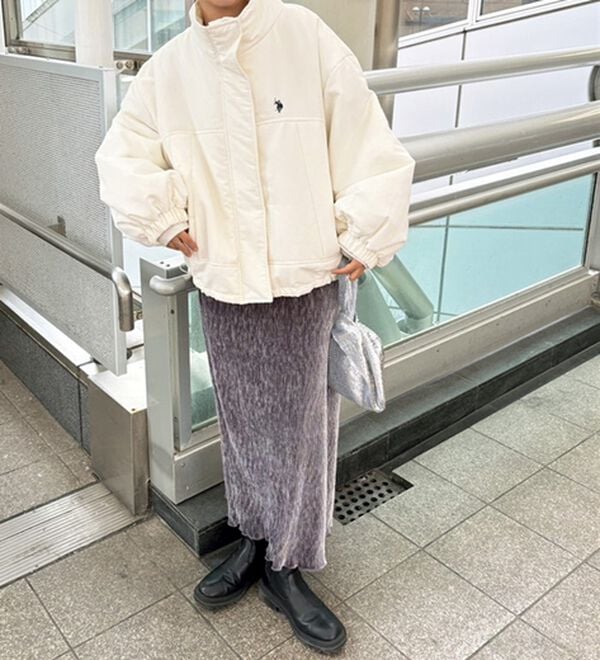 GeeRA（ジーラ）の「【U.S. POLO ASSN.】モンスター中わたブルゾン（ブルゾン）」｜詳細画像