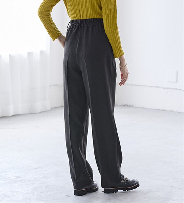 BELLUNA（ベルーナ）の「ビューティフルレングス脚長ワイドパンツ（フルレングスパンツ）」｜詳細画像