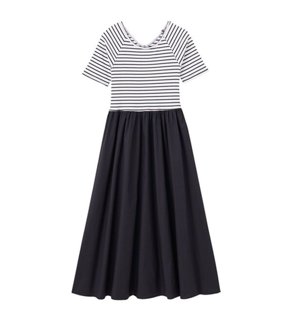 GeeRA（ジーラ）の「前後２ＷＡＹドッキングワンピース（カットソーワンピース）」｜詳細画像