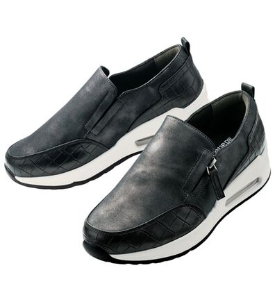 ルフラン（ルフラン）の「クロコ型押切替エアソールスニーカー（スニーカー）」