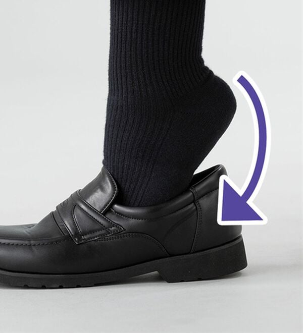 「かがまずラクチン！フォーマルシューズ（ビジネスシューズ）」｜詳細画像