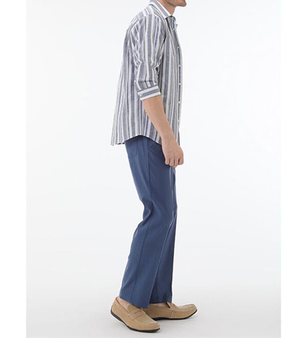 「ひんやり綿麻即戦力アンサンブルセット（メンズシャツ）」｜詳細画像