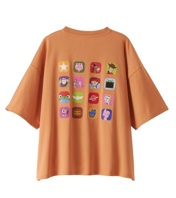 BELLUNA（ベルーナ）の「＜Disney＞【トイ・ストーリー5】バックプリントワイドTシャツ（カットソー）」｜詳細画像