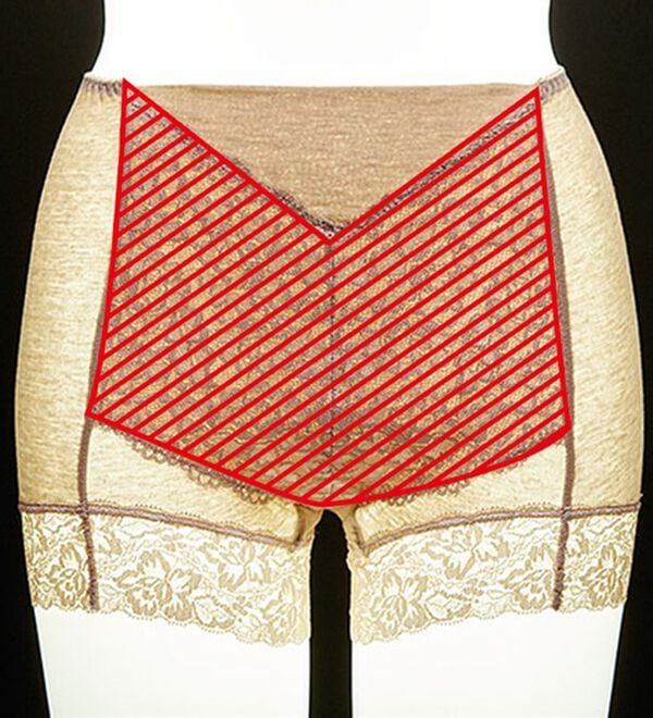 「【５色組】新・旅のお供にこれ１枚！お腹スッキリ安心ショーツ（安心ショーツ）」｜詳細画像