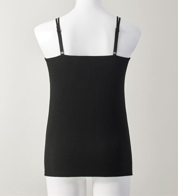 YU'NOW（ユナウ）の「【カップ付インナー】Ｗストラップブラキャミ（ブラトップ・カップ付きインナー）」｜詳細画像