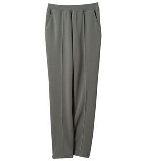 VINNO（ヴィノ）の「＜日本製＞カイロポケット付・蓄熱ストレッチパンツ（フルレングスパンツ）」｜グレー