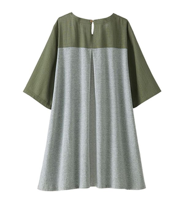 BELLUNA（ベルーナ）の「パッチワークデザイン刺しゅう使いチュニック（チュニック）」｜詳細画像